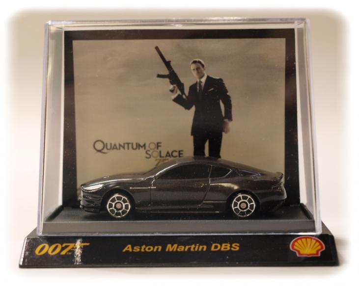 JAMES BOND: QUANTUM OF SOLACE, ASTON MARTIN DBS - véhicule miniature