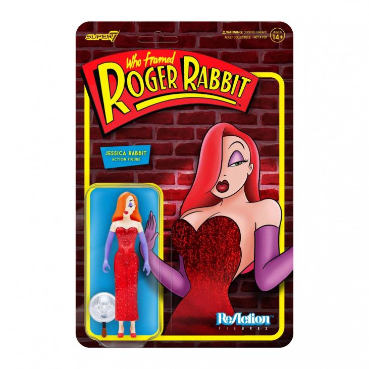 Figurine Jessica Rabbit, Roger Rabbit ReAction by Super7