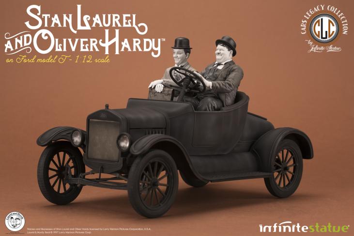 LAUREL & HARDY ON FORD MODEL T CARS LEGACY COLLECTION