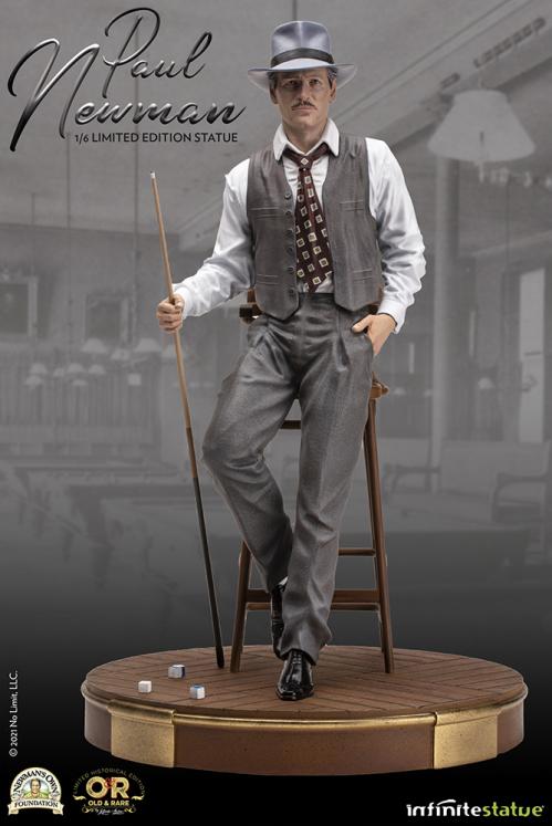 Figurine Paul Newman the hustler OLD & RARE Infinite Statue