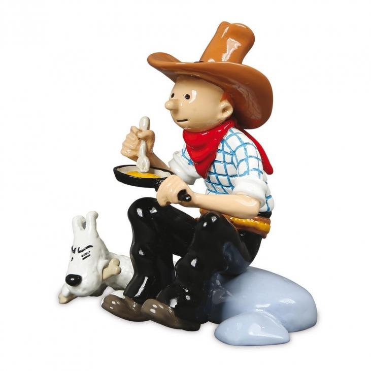 Figurine Tintin et Milou en Amérique (Moulinsart 46529)