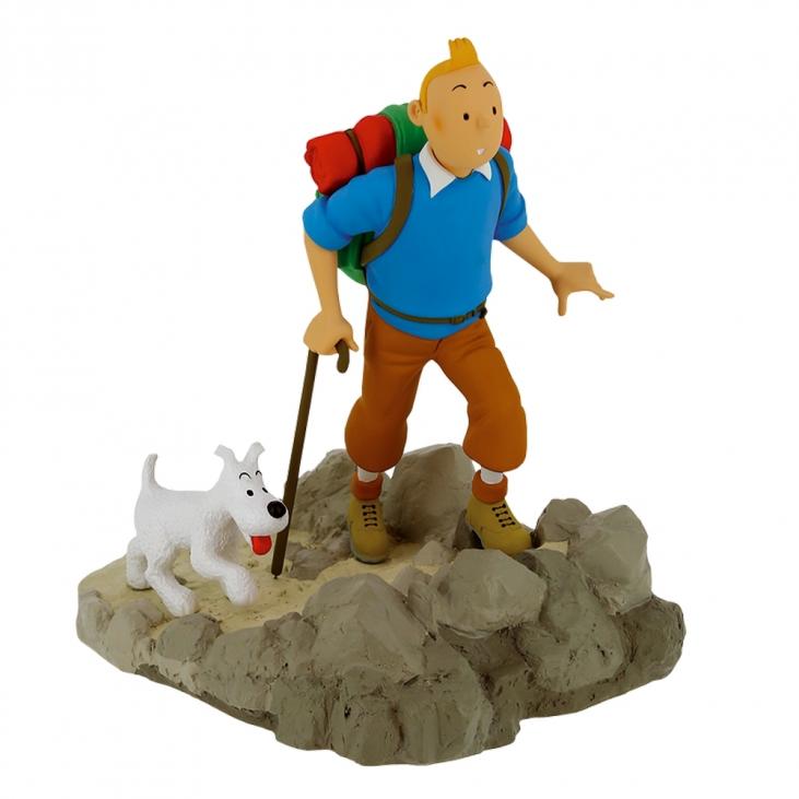 (article défectueux) Figurine Tintin randonneur Moulinsart 47000