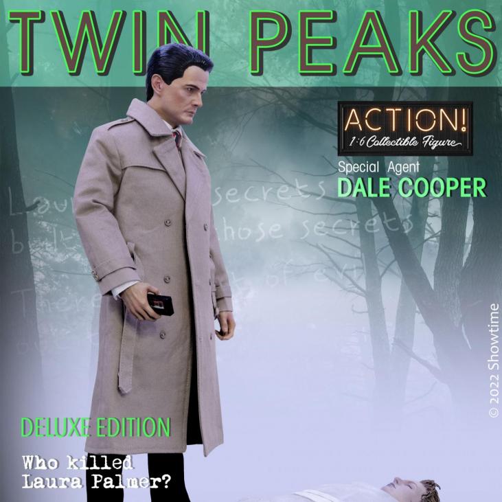 Figurine de collection 1/6 Twin Peaks Special Agent dale Cooper (Deluxe Version), Infinite Statue / Kaustic Plastik