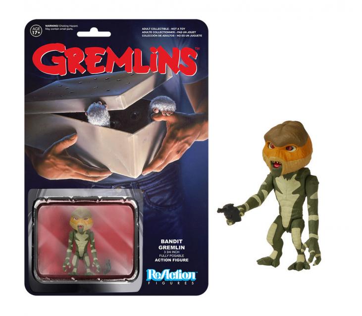 GREMLINS: BANDIT GREMLIN, ReAction Figures - figurine articulée 5 cm