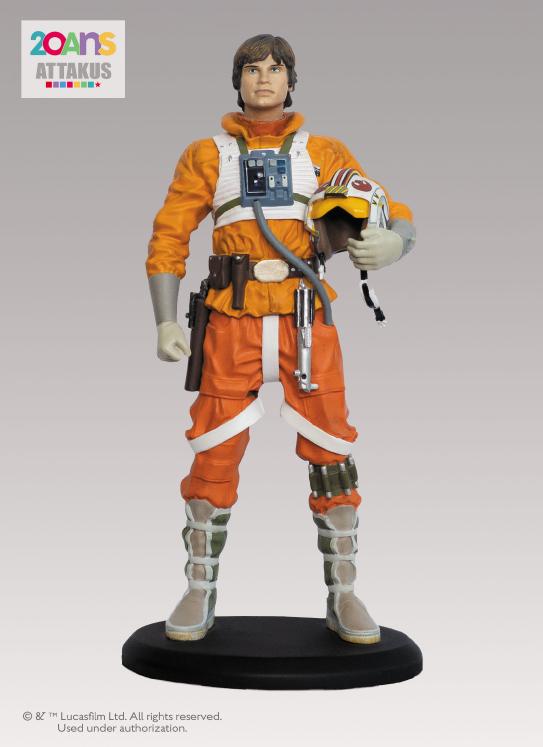 STAR WARS: LUKE SKYWALKER, SNOWSPEEDER PILOT, collection elite - statuette résine 1/10 18.5 cm