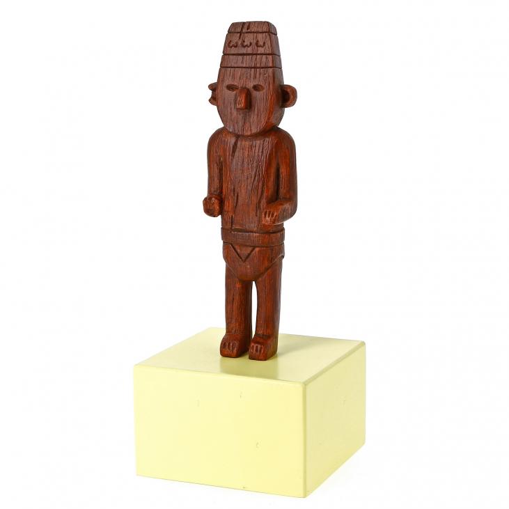 TINTIN: FETICHE ARUMBAYA, Collection Le Musée Imaginaire de TINTIN - statuette résine 19 cm