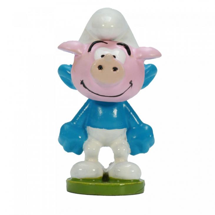 Figurine Pixi Origine Les Schtroumpfs: le petit cochon Schtroumpf 6490