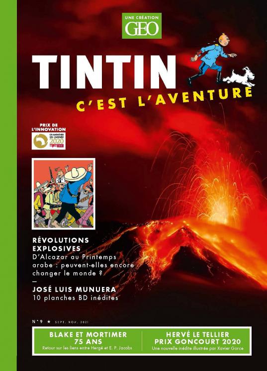 Revue TINTIN C'EST L'AVENTURE N°9 - septembre-novembre 2021