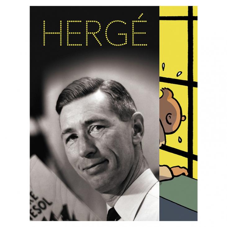 HERGE, L'EXPOSITION DE PAPIER