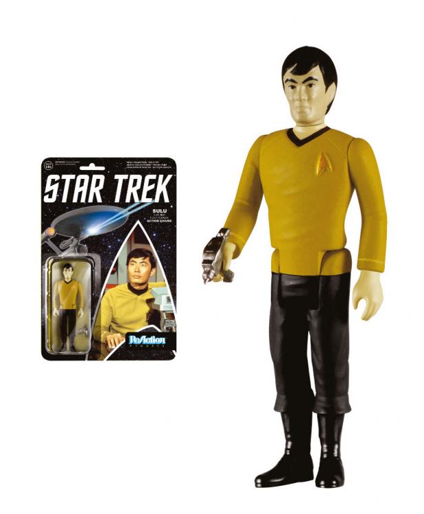 STAR TREK, TOS: SULU, ReAction Figures - figurine articulée 11 cm