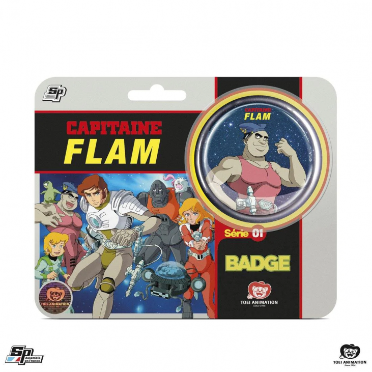 Badge Capitaine Flam Mala en blister card SP Collections 2022