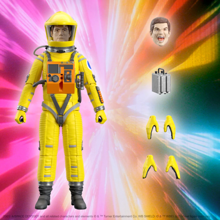 Figurine 2001: a space odyssey, Dr. Frank Poole Ultimates by Super 7 (81129)