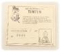 TINTIN - TINTIN, MILOU & CARACO EN PIROGUE L'OREILLE CASSEE - figurines métal (pixi 1ère série 4412)