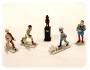 TINTIN: L'OREILLE CASSEE - coffret de 5 mini figurines métal (pixi 2139)