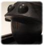 BLAKE & MORTIMER: LE ROBOT SAMOURAI LES 3 FORMULES DU PROFESSEUR SATO - statue en bronze