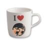 TINTIN: I LOVE DUPONDT - mug porcelaine