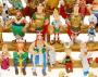 ASTERIX - LA PHOTO DE FAMILLE (VERSION POLYCHROME) - 136 figurines en métal