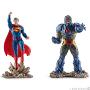 JUSTICE LEAGUE: SUPERMAN vs DARKSEID scenery pack - coffret de 2 figurines plastiques 10 cm