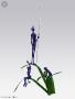 WEED TRIBE - statuette résine & métal 100 cm