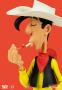 Figurine de collection Lucky Luke allumant sa cigarette, Signature Edition . David Arnould 06 LMZ Collectibles