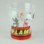 Gobelet plastique Capitaine Flam #01 HL Pro couleur : fond rouge
