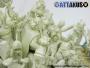 ASTERIX: LA BAGARRE 50 ANS D'AMITIES (version biscuit) - statuettes résine