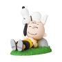 Figurine Peanuts Napping Charlie Brown & Snoopy Medicom Ultra Detail Figure UDF série #13 (medudf681)