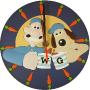 WALLACE & GROMIT - horloge pvc 18 cm