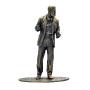 BLAKE & MORTIMER: MORTIMER FUMANT LA PIPE - figurine en bronze 12 cm