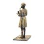 BLAKE & MORTIMER: NASIR AU PLATEAU - figurine en bronze 12 cm