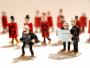 QUICK & FLUPKE: VENDETTA, FLUPKE EST UN MECHANT GARCON - ensemble de 28 mini-figurines en métal