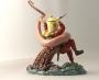 BLAKE & MORTIMER: OLRIK et la PIEUVRE GEANTE (Collection Origine) - figurine métal 6 cm
