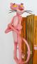 LA PANTHERE ROSE: PINK PANTHER AND INSPECTOR - statuette en résine 41 cm