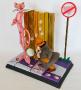 LA PANTHERE ROSE: PINK PANTHER AND INSPECTOR - statuette en résine 41 cm