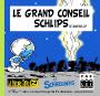 LES SCHTROUMPFS: LE GRAND CONSEIL SCHLIPS - exclusivité La Marque Zone - statuette résine