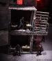 THE WALKING DEAD (TV): UPPER PRISON CELL & PRISON JUMPSUIT WALKER - jeu de construction + 1 figurine