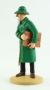 Figurine Tintin: Basil Bazaroff le marchand de canons (version kiosque #76) - statuette résine 12 cm