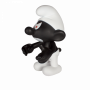 LES SCHTROUMPFS: ARTOY SCHTROUMPF NOIR - figurine vinyl articulée 20 cm