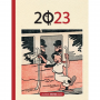 Agenda de bureau Tintin 2023 Moulinsart (24459)